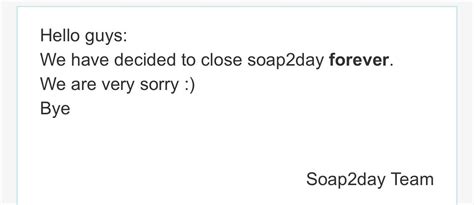 Something wrong the soap2day websites again : r/soap2daynews .